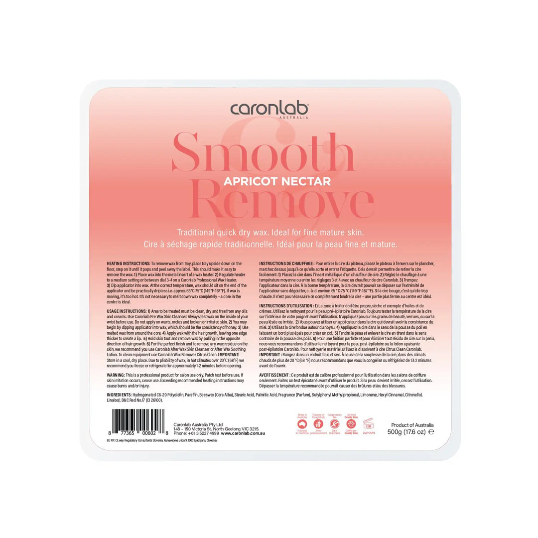 Caronlab Hard Wax - Apricot Nectar Creme 500g
