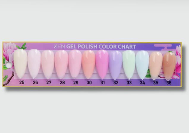 ZEN | Milky Gel Polish Mochidoki Collection #25-#36