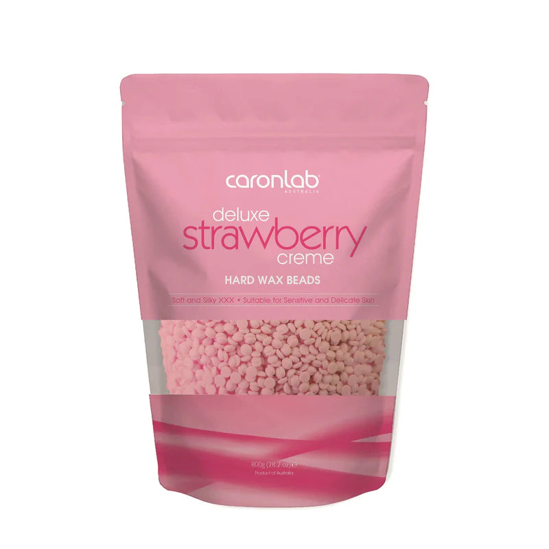 CARONLAB - STRAWBERRY CREME HARD WAX BEADS, 800G