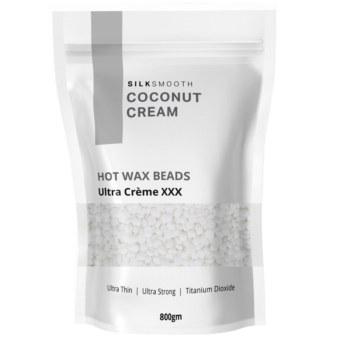 SilkSmooth Coconut Cream Hot Waxing Hair Removal Bead 800g