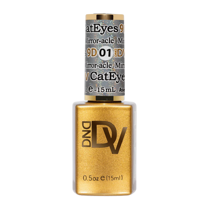 DND 9D Cateye Magnetic Gel Polish - Galaxy Effect - (01)