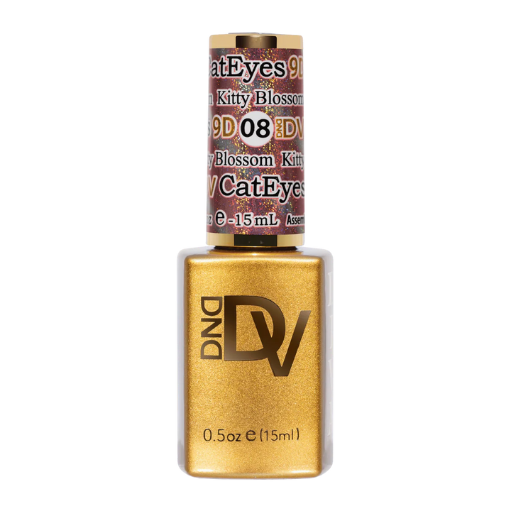 DND 9D Cateye Magnetic Gel Polish - Galaxy Effect - (08)