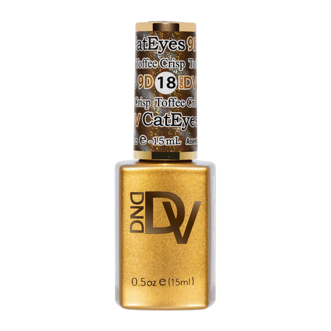 DND 9D Cateye Magnetic Gel Polish - Galaxy Effect - (18)