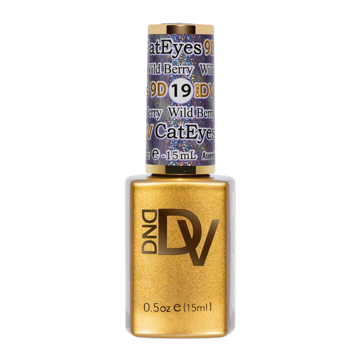DND 9D Cateye Magnetic Gel Polish - Galaxy Effect - (19)