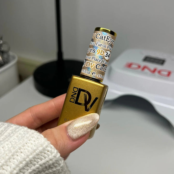 DND 9D Cateye Magnetic Gel Polish - Galaxy Effect - (34)