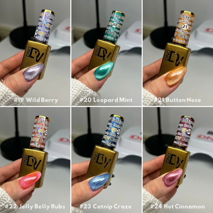 DND 9D Cat Eye Mega Set – 36 Colour Gel Polish Set