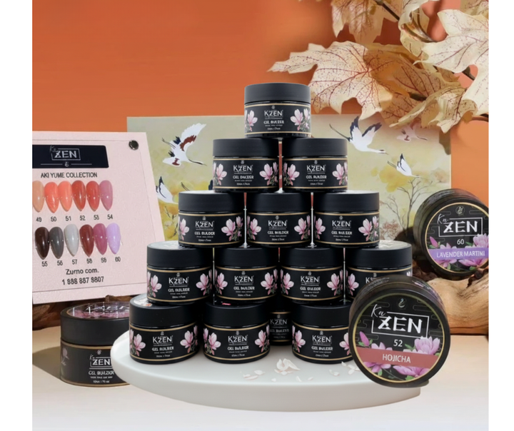 KAZEN Aki Yume Builder Gel Jar – Coilection – No.49 - 60