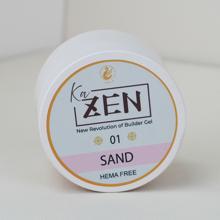 KaZEN Builder Gel – Cream Edition – Shade 01 Sand