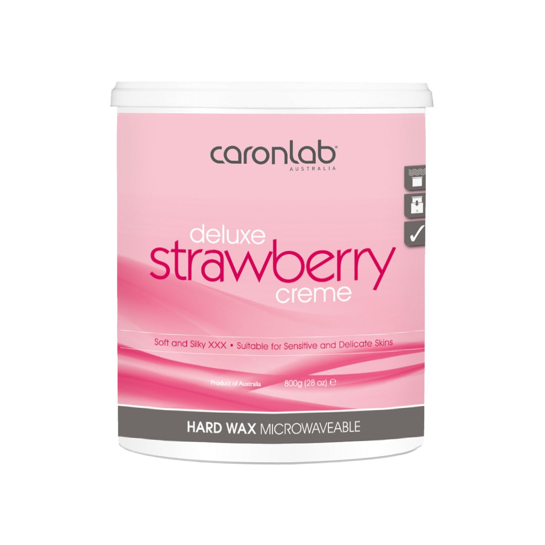 Caronlab Hard Wax - Strawberry Creme 800g