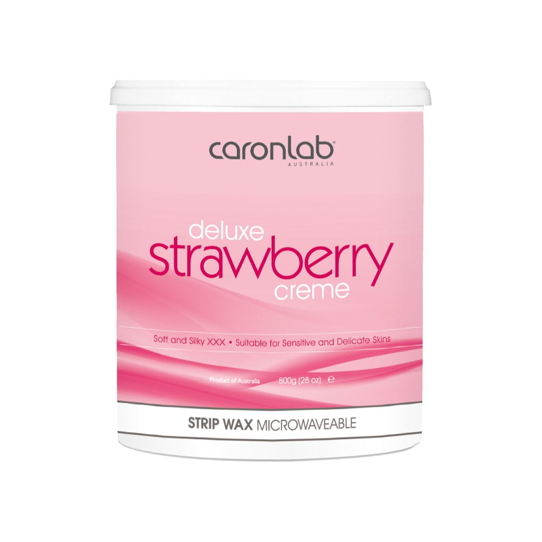 Caronlab Strip Wax - Strawberry Creme 800g