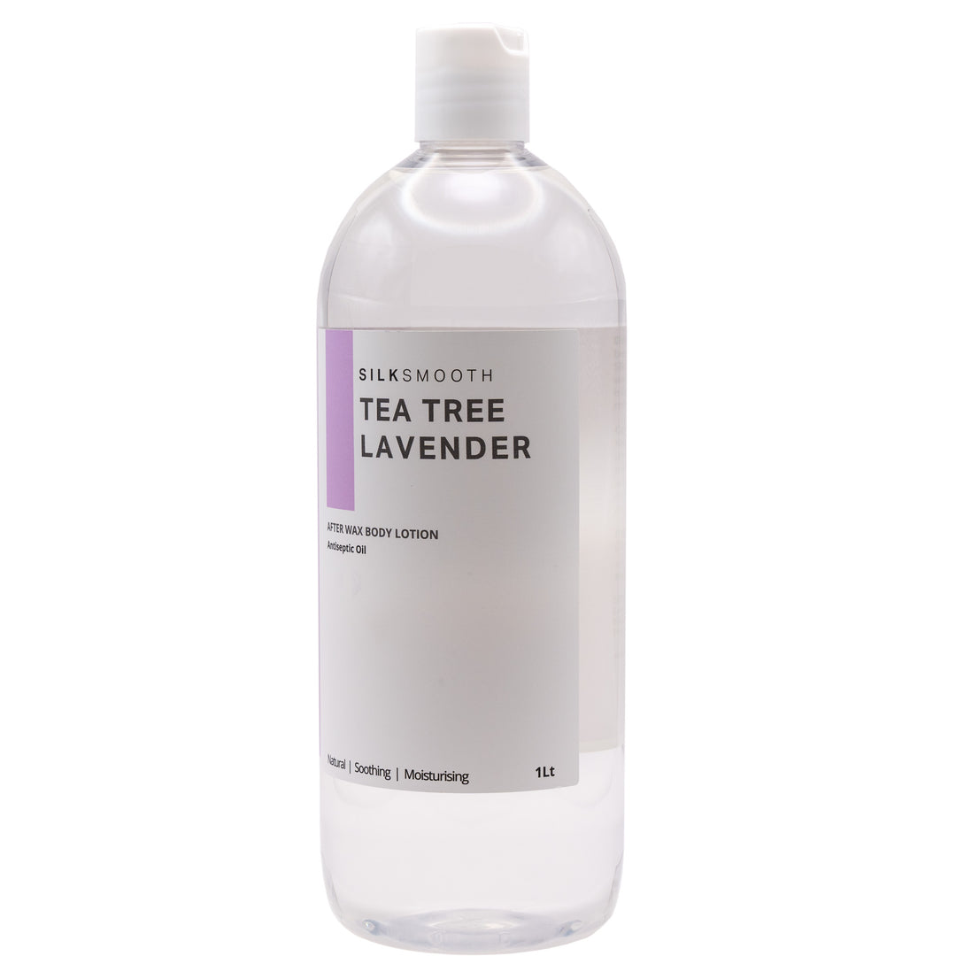 SilkSmooth After Waxing Oil Body Lotion Tea Tree Lavender 1000 Litres