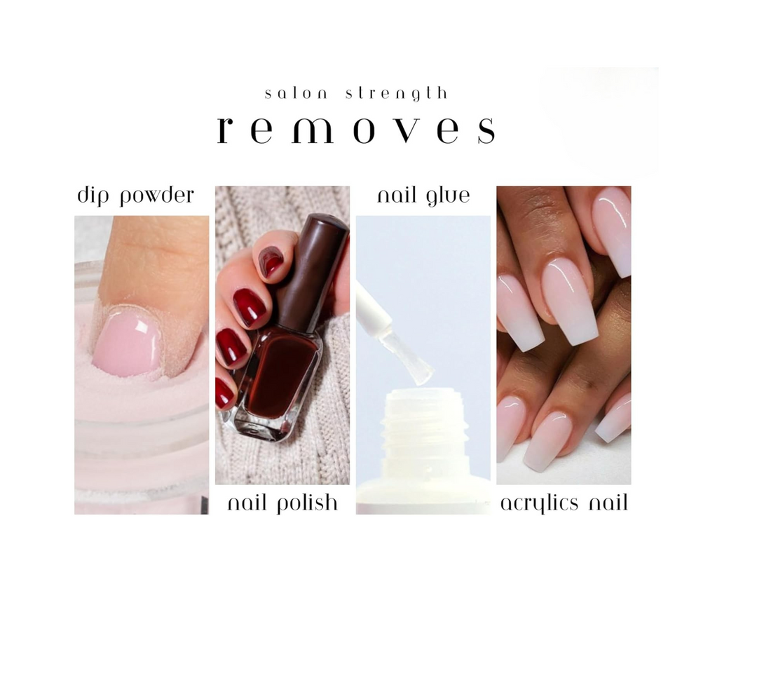EDS 100% Pure Acetone SNS Gel Acrylic Nail Polish Soak Off Remover - 250 ml