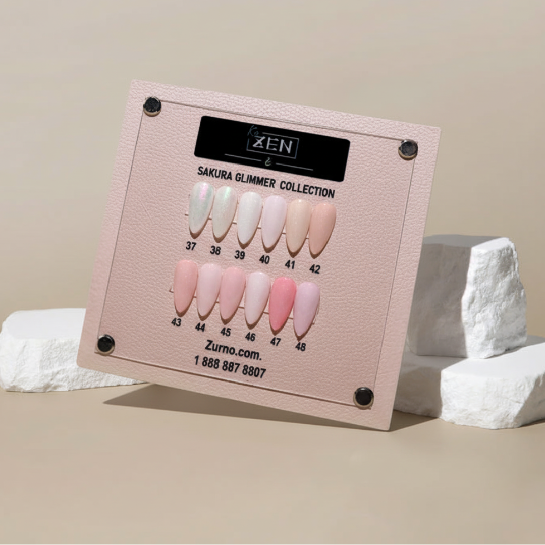 ZEN Brush On Builder Gel (48) - 20mL | HEMA-Free & Soak-Off Builder in a Bottle