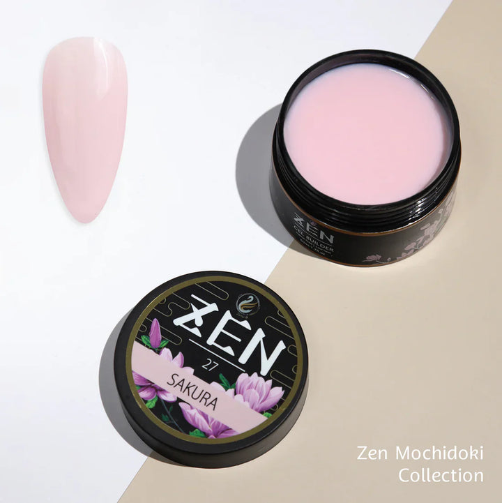 Zen Builder Gel In Jar – Mochidoki Collection | Nail Sculpting Gel for Extensions & Overlays