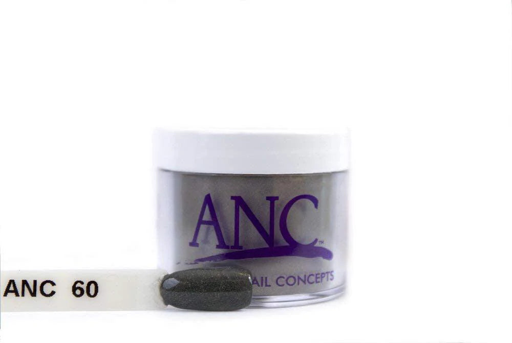 ANC Dipping Powder - 60 Metallic Black 28g