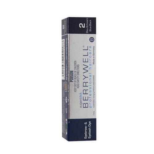 Berrywell - Eyebrow & Eyelash Dye Blue Black 15 ml