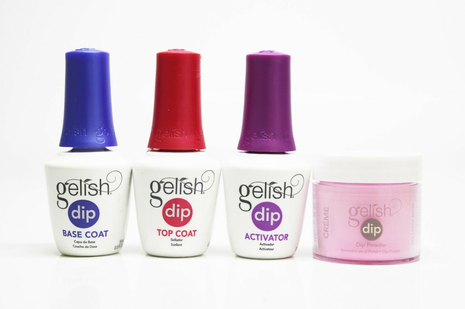Gelish SNS Dipping Powder System 3 Gels & 1 Powder Basic Kit Luminous