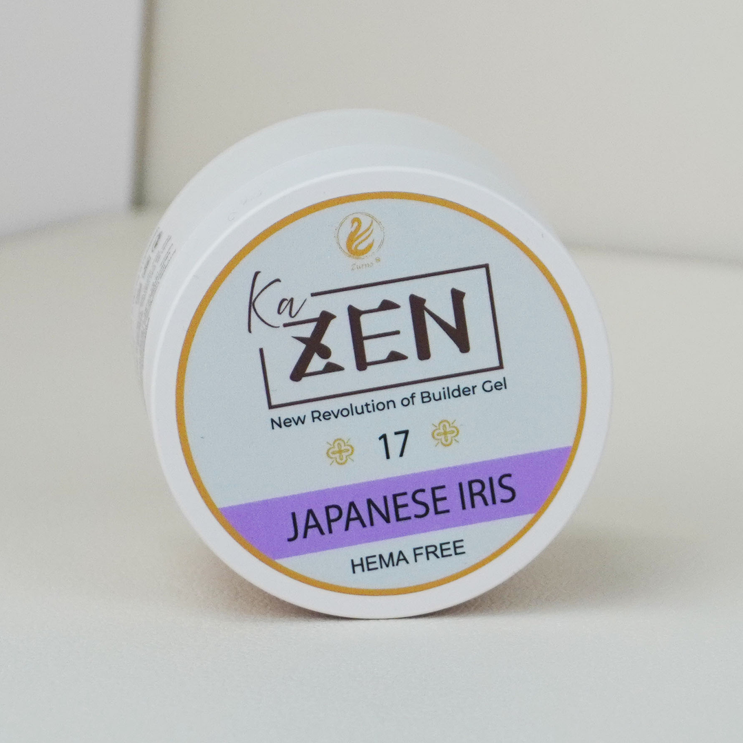 KaZEN Builder Gel – Cream Edition – Shade 17 Japanese Iris