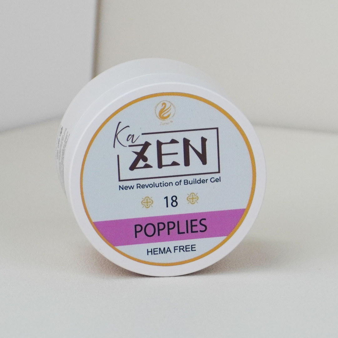KaZEN Builder Gel – Cream Edition – Shade 18 Poppies