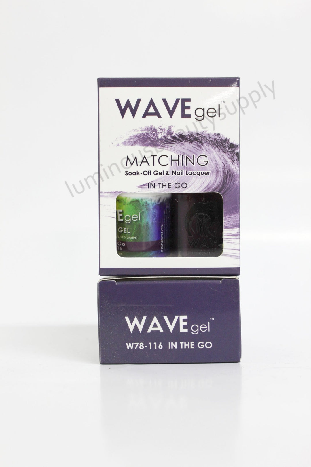 WaveGel Matching Duo Gel Nail Polish & Nail Lacquer W78 - 116 In The Go