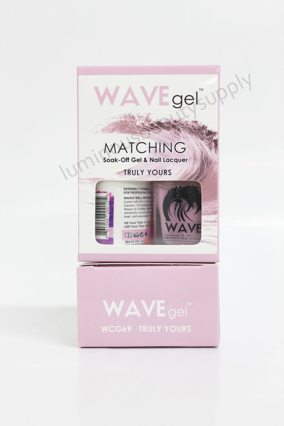 WaveGel Matching Duo Gel Nail Polish & Nail Lacquer W69 Truly Yours