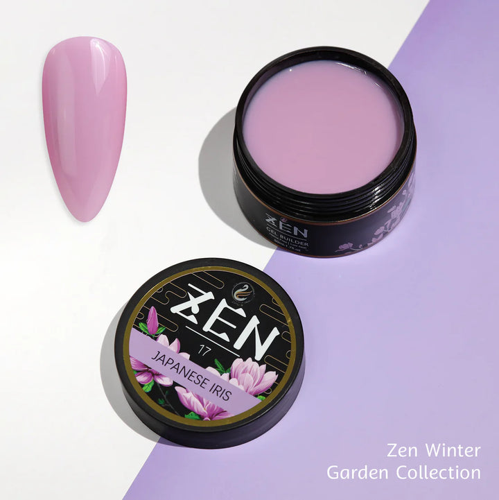 Zen Builder Gel In Jar – Winter Garden Collection | Nail Sculpting Gel for Extensions & Overlays