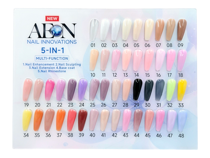 AEON Builder Gel BIAB (5-IN-1 MULTI FUNCTION)- 43 15ml