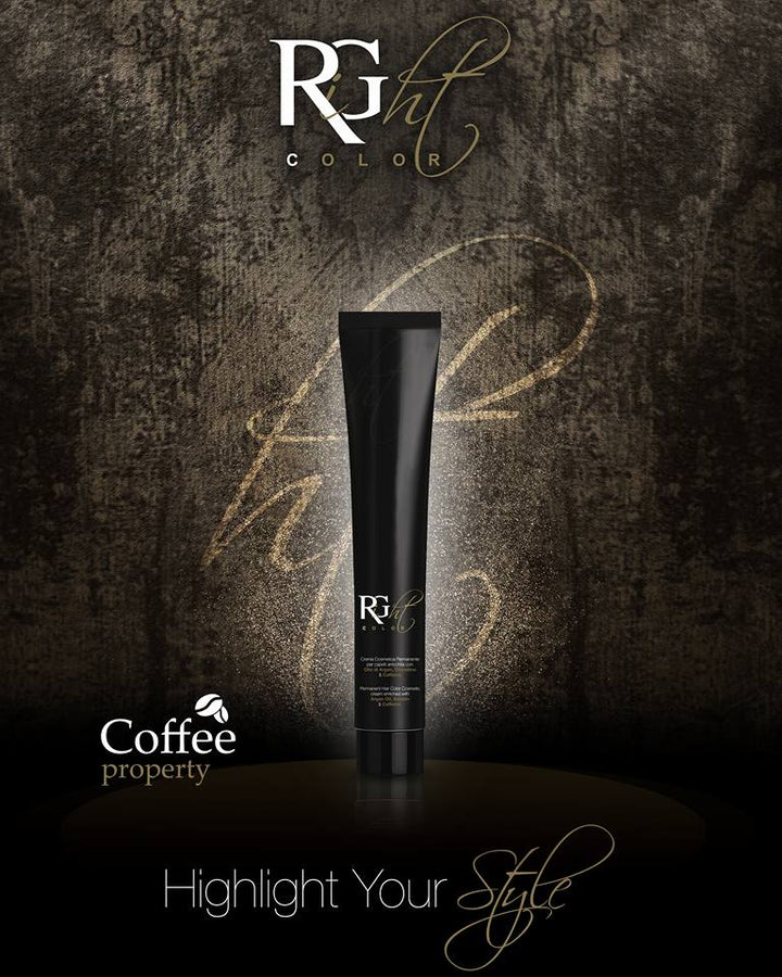 RG Tobacco Right Hair Colors enriched with Argan Oil, Keratin and Caffeine - 100ml