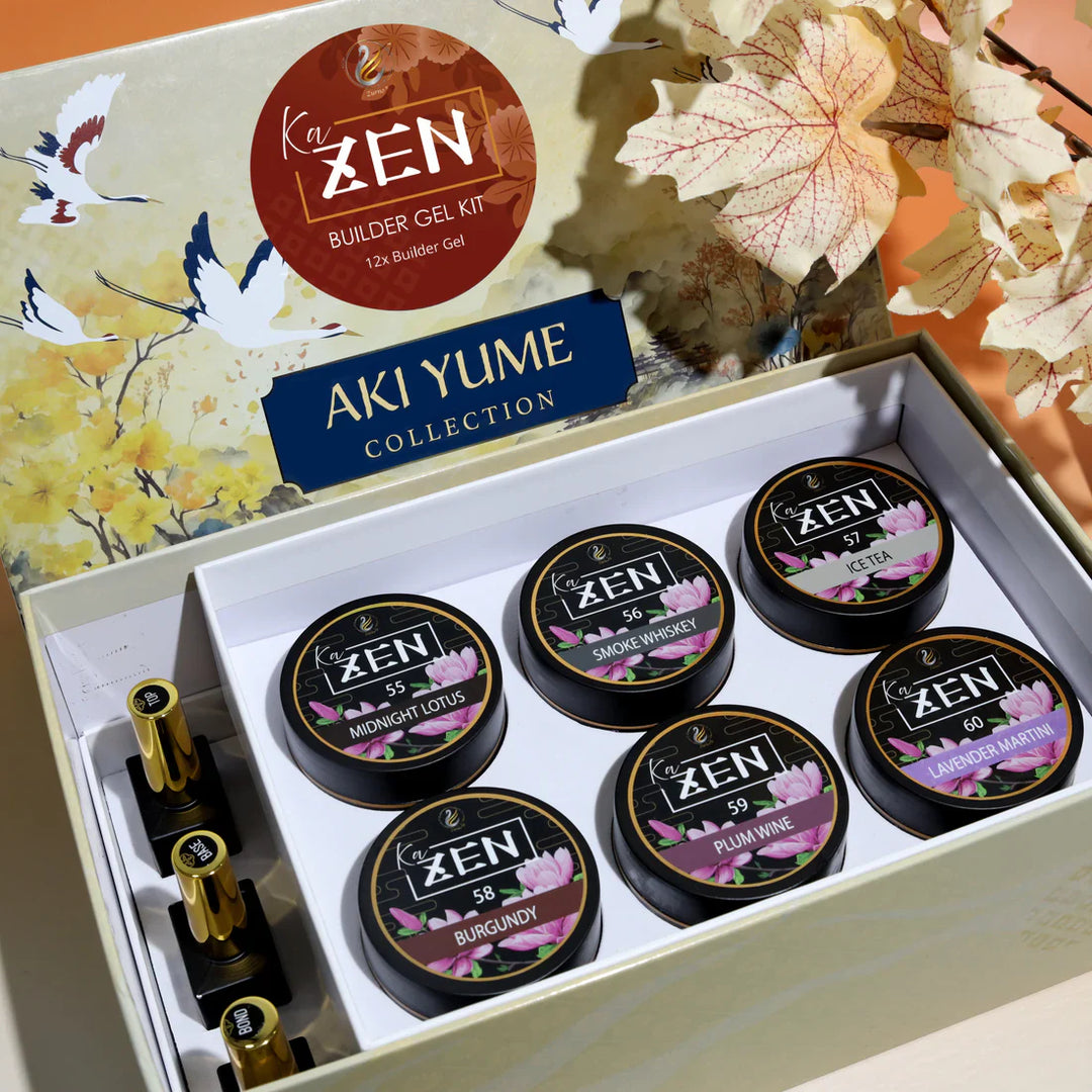 KAZEN Aki Yume Builder Gel Jar – No.55 Peach