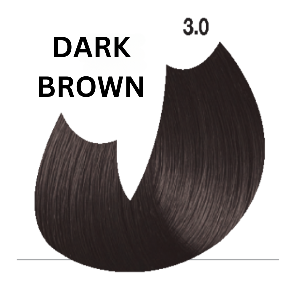 RG Natural Right Hair Colors enriched with Argan Oil, Keratin and Caffeine - 100ml