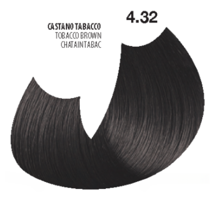 RG Tobacco Right Hair Colors enriched with Argan Oil, Keratin and Caffeine - 100ml