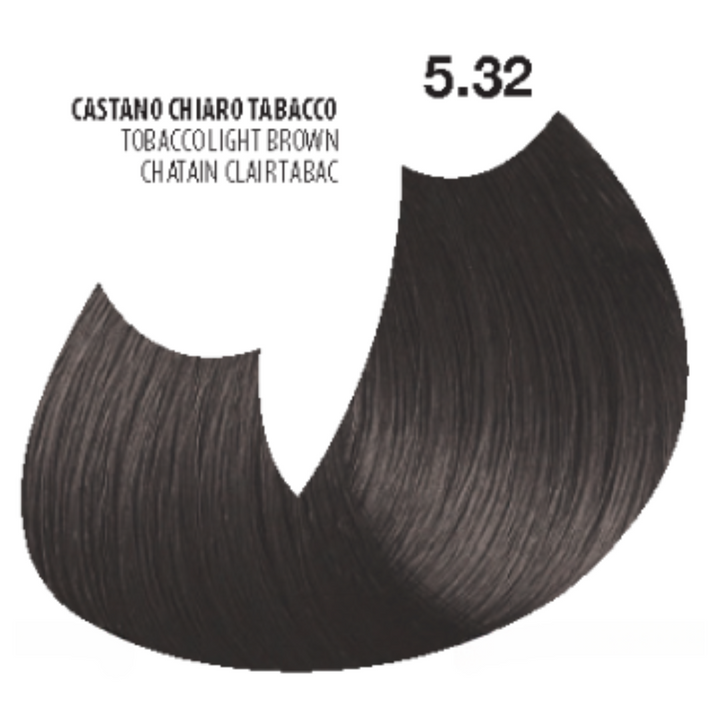 RG Tobacco Right Hair Colors enriched with Argan Oil, Keratin and Caffeine - 100ml