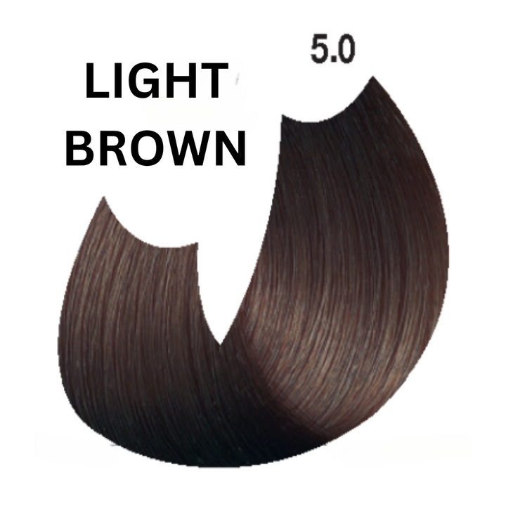 RG Natural Right Hair Colors enriched with Argan Oil, Keratin and Caffeine - 100ml