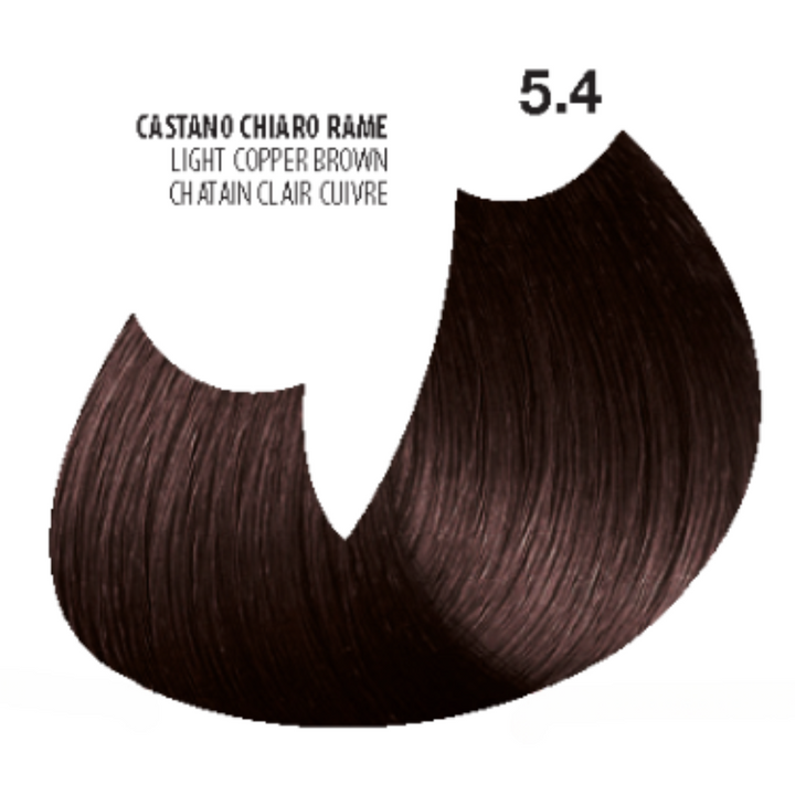RG Copper Right Hair Colors enriched with Argan Oil, Keratin and Caffeine - 100ml