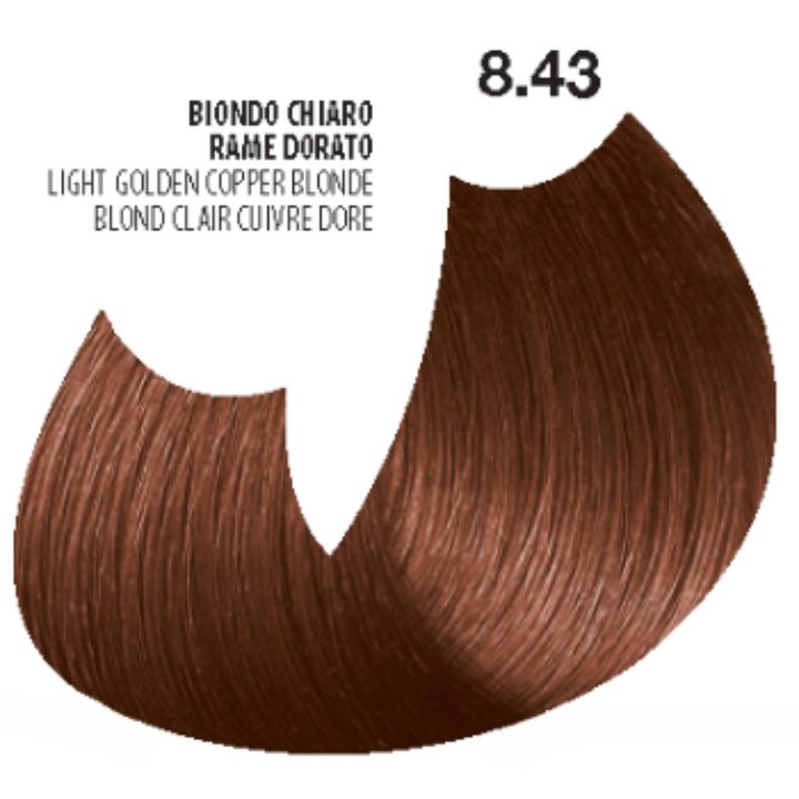 RG Copper Right Hair Colors enriched with Argan Oil, Keratin and Caffeine - 100ml