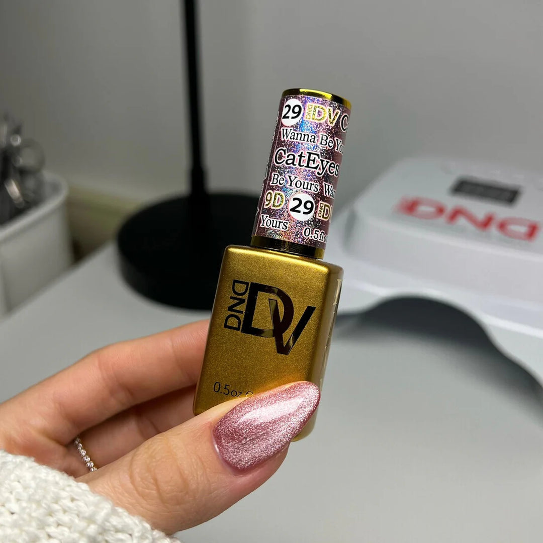 DND 9D Cateye Magnetic Gel Polish - Galaxy Effect - (29)