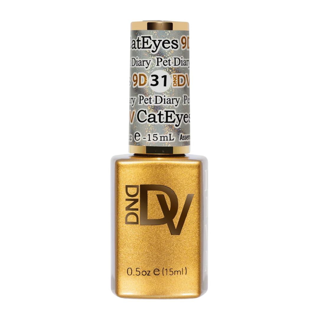 DND 9D Cateye Magnetic Gel Polish - Galaxy Effect - (31)