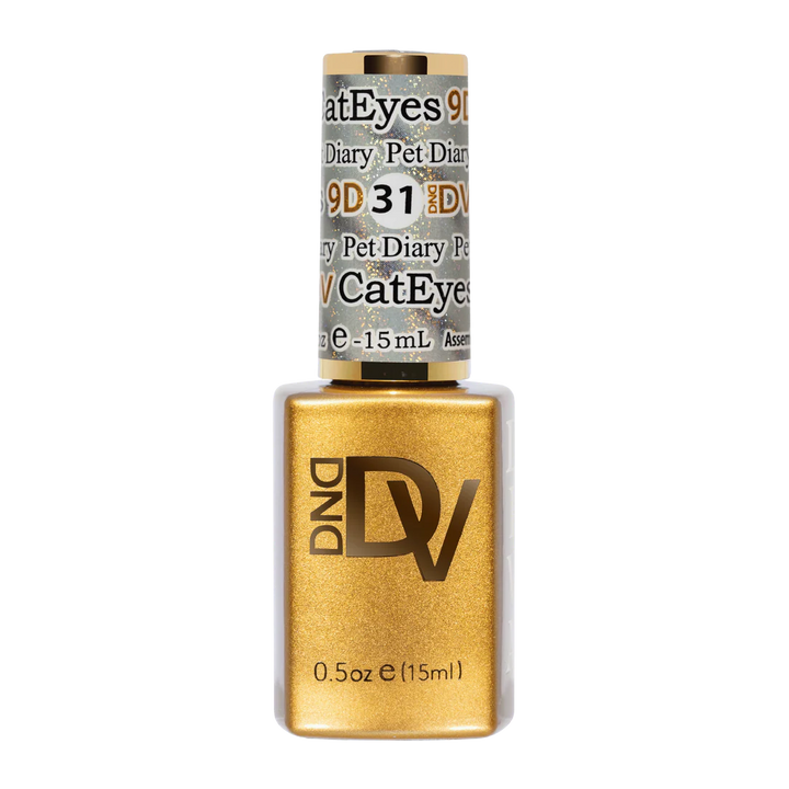 DND 9D Cateye Magnetic Gel Polish - Galaxy Effect - (31)
