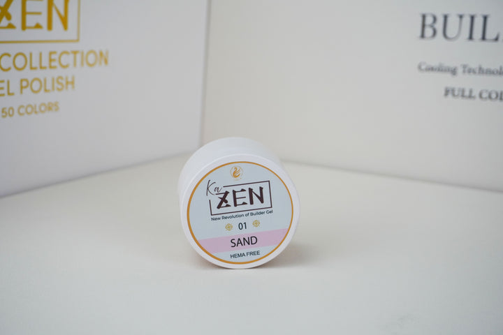 KaZEN Builder Gel – Cream Edition – Shade 01 Sand