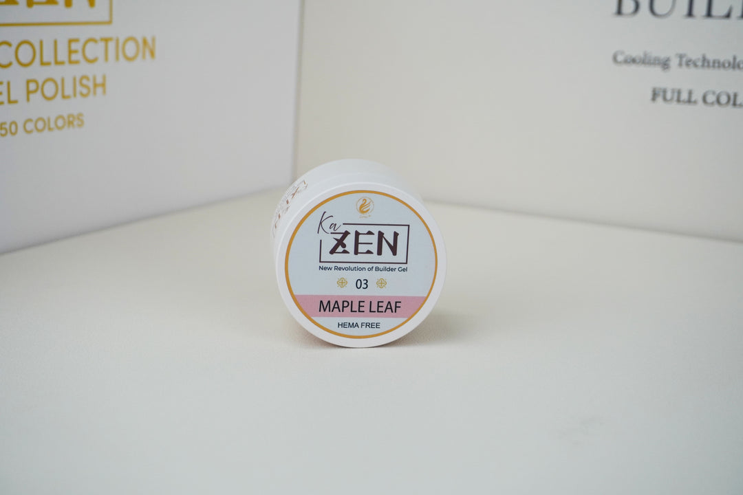 KaZEN Builder Gel – Cream Edition – Shade 03 Maple Leaf