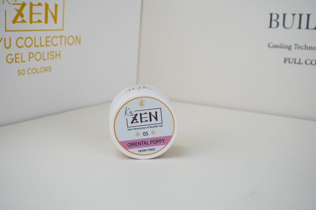 KaZEN Builder Gel – Cream Edition – Shade 05 Oriental Poppy