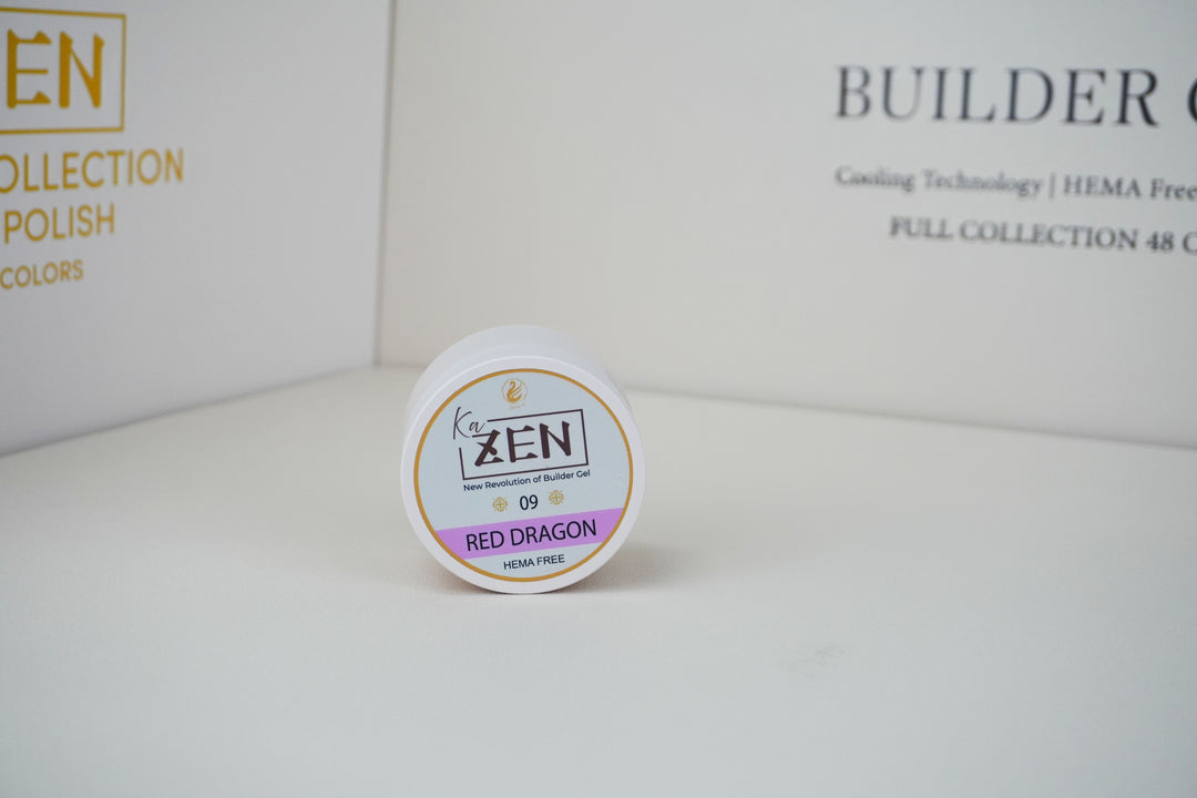 KaZEN Builder Gel – Cream Edition – Shade 09 Red Dragon