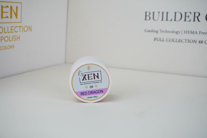 KaZEN Builder Gel – Cream Edition – Shade 09 Red Dragon
