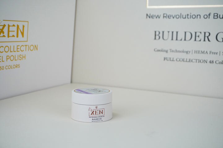 KaZEN Builder Gel – Cream Edition – Shade 17 Japanese Iris
