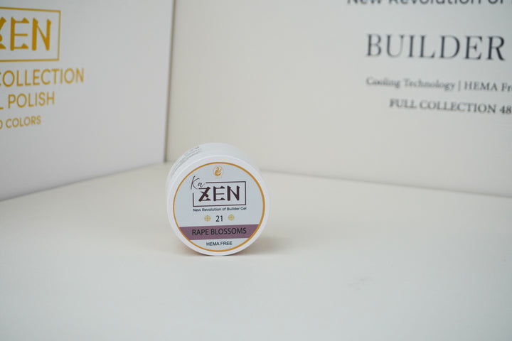 KaZEN Builder Gel – Cream Edition – Shade 21 Rape Blossoms