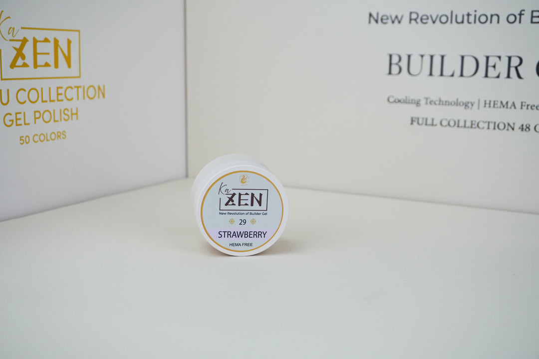 KaZEN Builder Gel – Cream Edition – Shade 29 Strawberry
