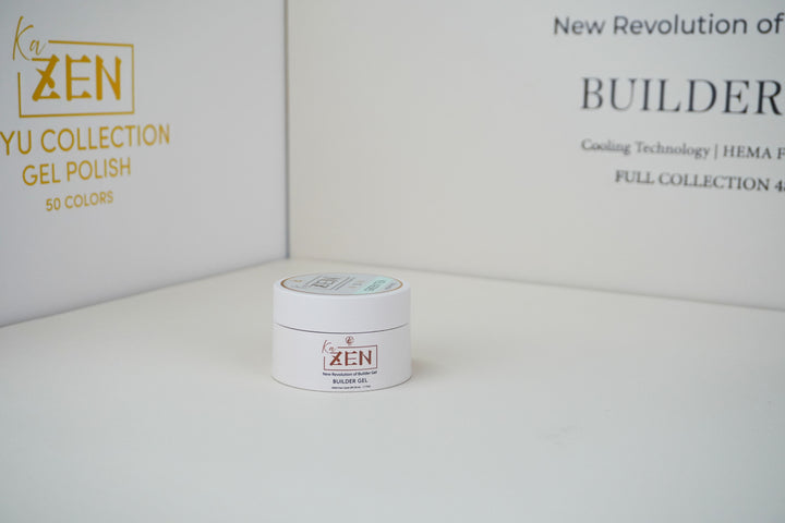 KaZEN Builder Gel – Cream Edition – Shade 33 Green tea