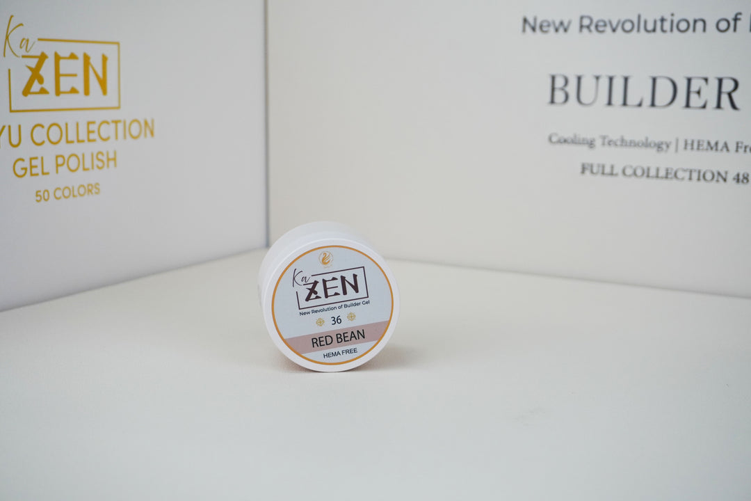 KaZEN Builder Gel – Cream Edition – Shade 36 Red Bean