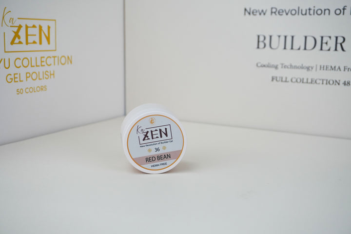 KaZEN Builder Gel – Cream Edition – Shade 36 Red Bean