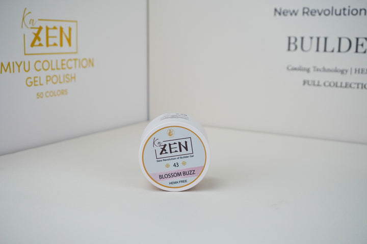 KaZEN Builder Gel – Cream Edition – Shade 43 Blossom Buzz